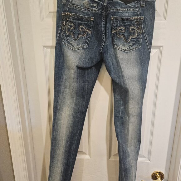 EXPRESS WOMEN'S JEANS SIZE 10 SKINNY - Picture 2 of 4